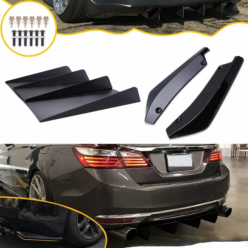 Rear Diffuser and Spats Splitter for Honda Accord 
