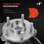 Front Steering Knuckle & Hub Bearing Pair for Ford Transit Connect (2010-2013)