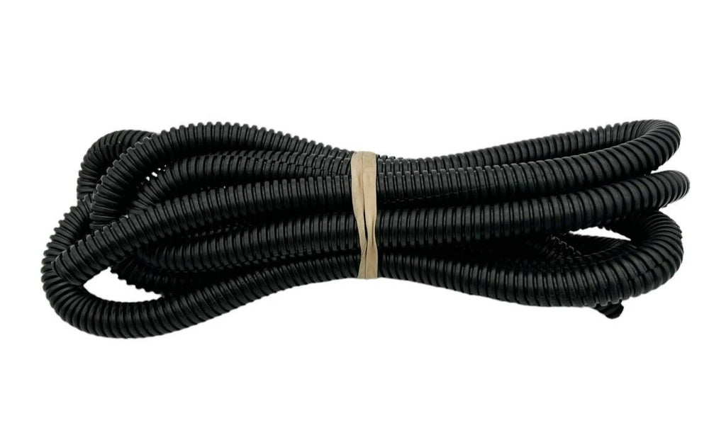 Universal Wire Loom 1/2 Inch Diameter 84 Inch Long Black for Cars Trucks (All Years)