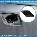 Front Right Washer Nozzle Cover Cap No. 51117422904 for BMW X6 (2015–2019) Black