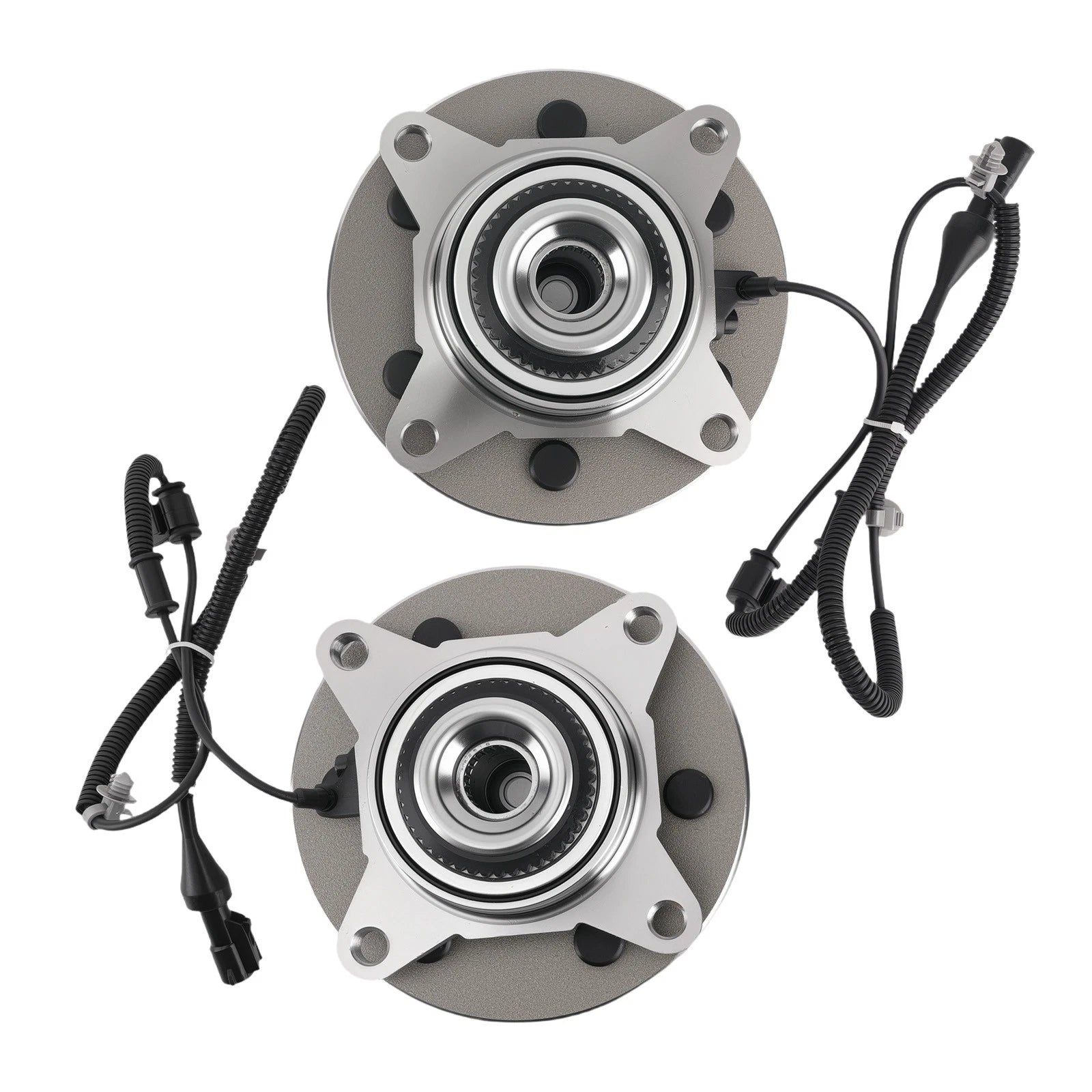 Front Left Right Wheel Bearing Hub Kit for Ford F-150 4WD (2009–2010) WE61038