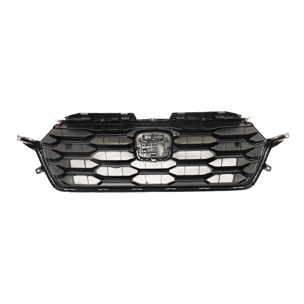 Front Upper Grille Assembly for Honda CR-V (2023–2024) Matt Black Honeycomb