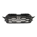 Front Upper Grille Assembly for Honda CR-V (2023–2024) Matt Black Honeycomb