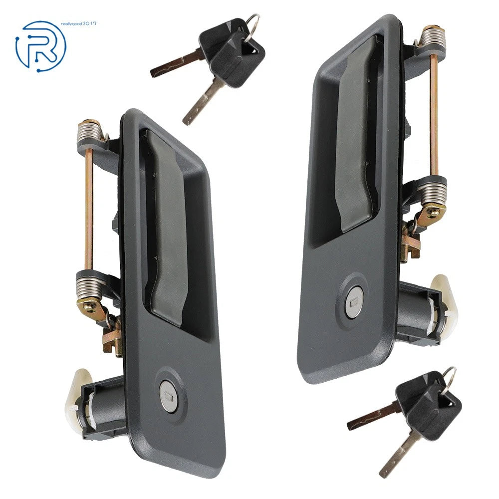 2Pcs Door Handle Set for Volvo VNL Truck (20398466, 20398467)