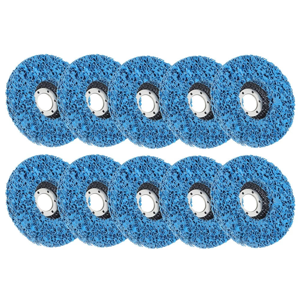 10 Pack Quick Change Easy Strip & Clean Discs for Paint Rust 4.5"