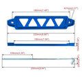 Billet Aluminum Battery Tie Down Bracket for Universal Fit (10'' J-Hook)