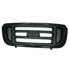 Replacement Black Plastic Front Grille for Toyota Hilux (2005–2015)