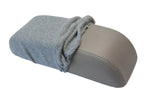 Fleece Console Lid Armrest Cover for Chevrolet Cavalier (2000–2005) Gray