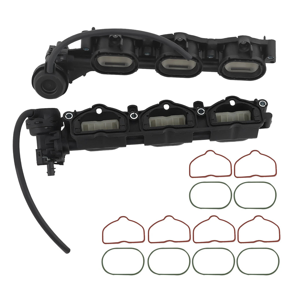 1 Pair Intake Manifold for Audi A6 A7 Q7 A8 (2005–2020) 06E133109AT 06E133110AT