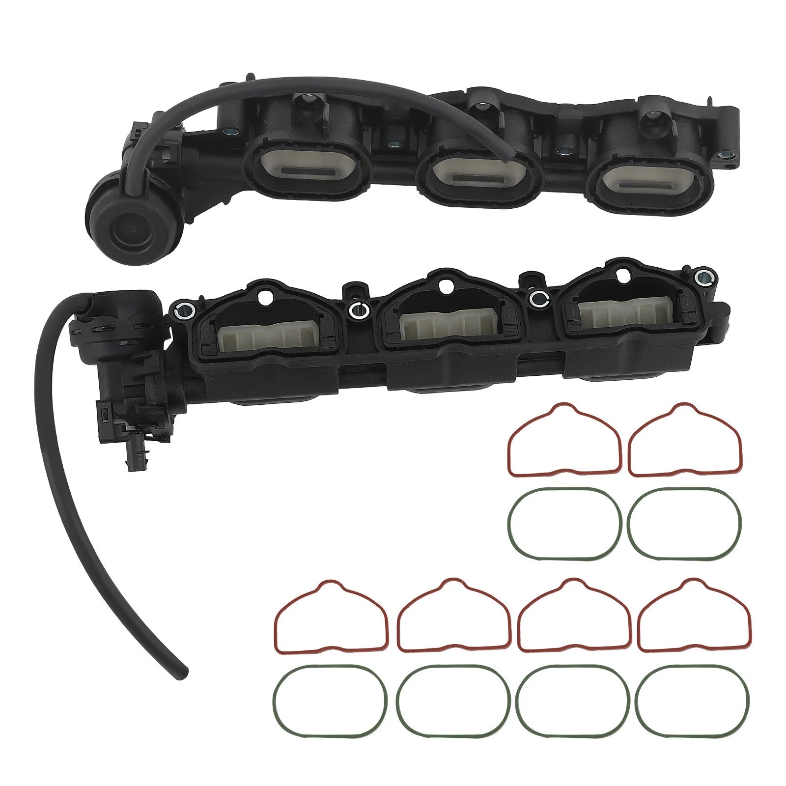 1 Pair Intake Manifold for Audi A6 A7 Q7 A8 (2005–2020) 06E133109AT 06E133110AT