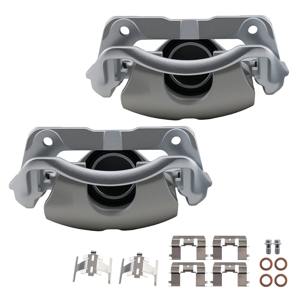 Front Disc Brake Calipers w/Bracket for Acura Legend (1991–1995) 19-B1462 19-B1463