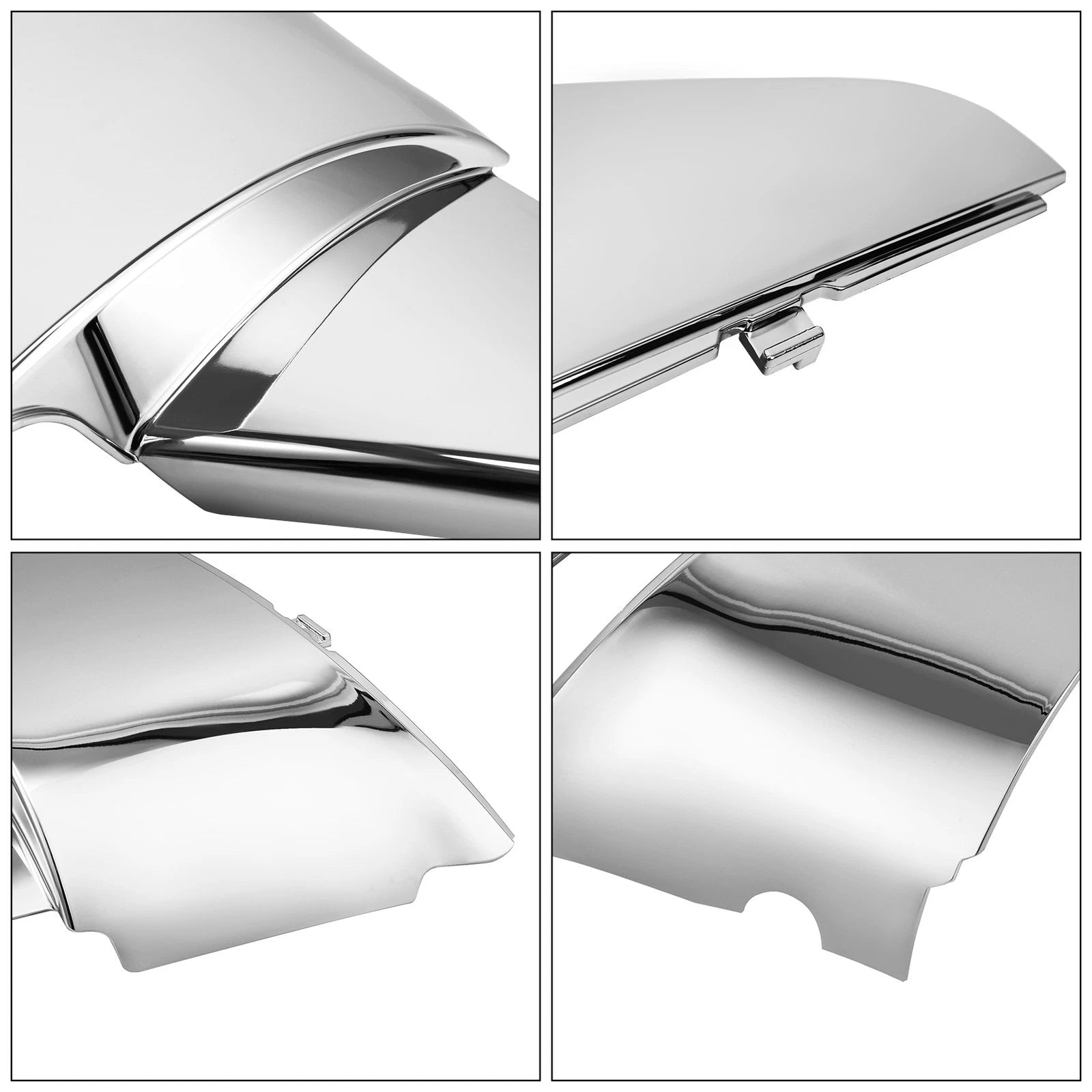 Battery Side Fairings Covers for Honda Shadow VT 600 VLX Steed 400 (1988–1998)