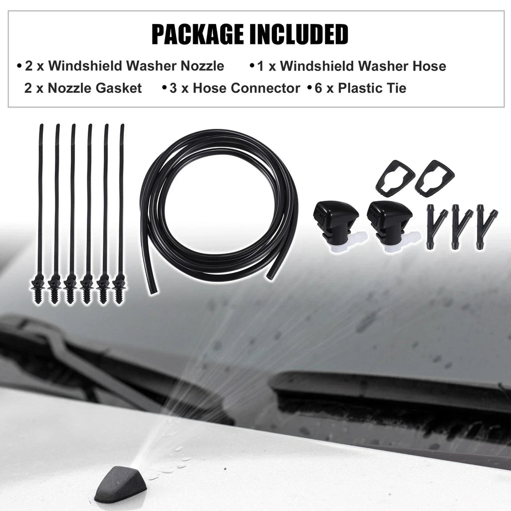 Car Windshield Washer Nozzle Set for Dodge Durango (2011-2023)