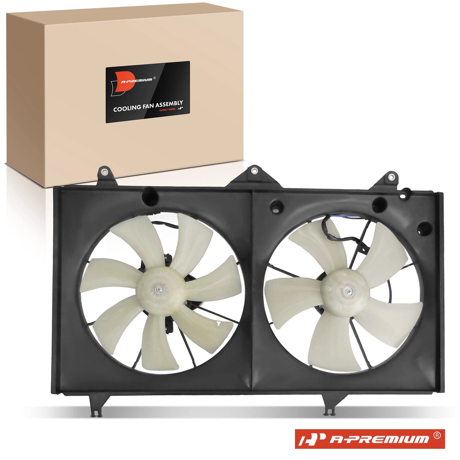 Dual Cooling Fan Assembly with Shroud for Toyota Camry (2002â2006)