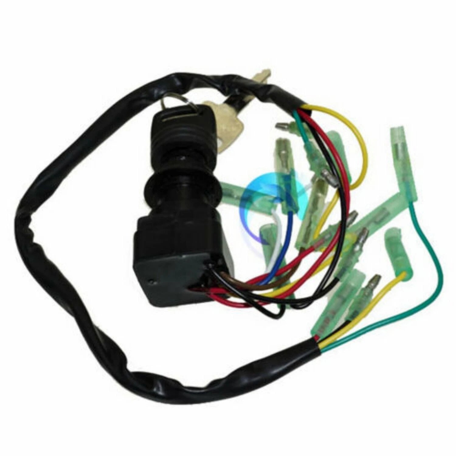 MP51040 Control Box Ignition Switch Key for Yamaha 2-4 Str Outboard