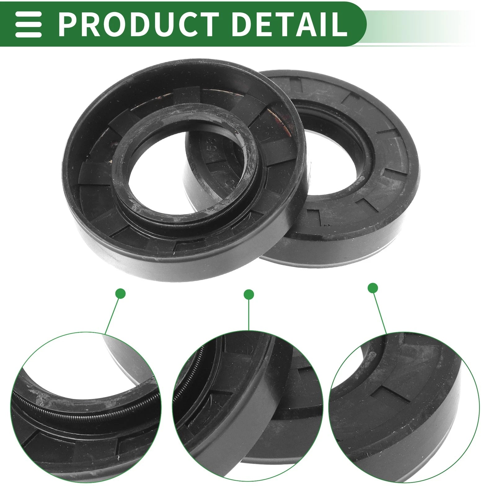 Set of 5 Oil Seal Rotary Shaft Seal NBR Rubber 30x58x12mm for Various Models