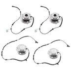 Set of 2 Front Rear Wheel Bearing Hubs for Volkswagen Routan (2009–2012)
