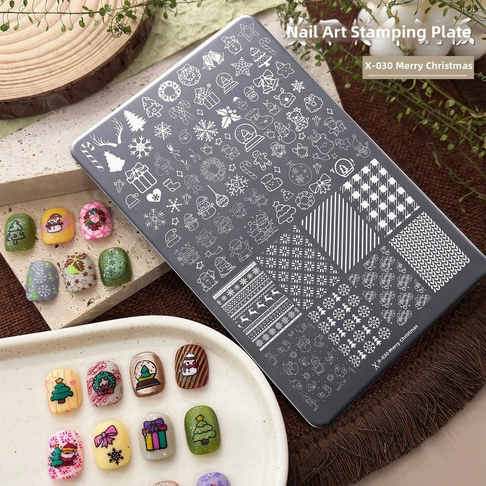 Nail Stamping Plate for DIY (14.5 cm x 9.5 cm)