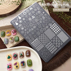 Nail Stamping Plate for DIY (14.5 cm x 9.5 cm)