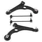 Set of 4 Front Lower Control Arm Stabilizer Sway Bar Links for Dodge Dart (2013–2016)