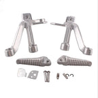 Passenger Rear Footpegs Footrests Brackets for Suzuki GSXR1000 (2003-2004)