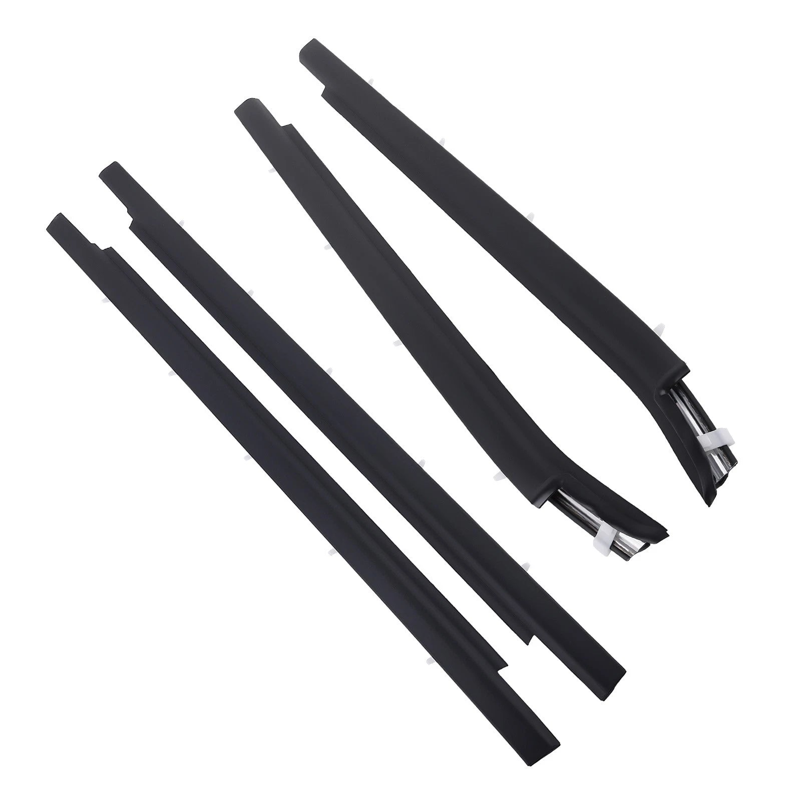Set of 4 Window Belt Weatherstrip for Toyota Tundra Double Cab (2000–2006)