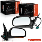 Power Mirror Pair with Manual Fold & Signal Light for Chevy Trailblazer (2002–2009)