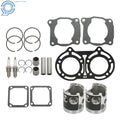 Top End Kit with 64mm Pistons for Yamaha Banshee YFZ 350 (1987–2006)