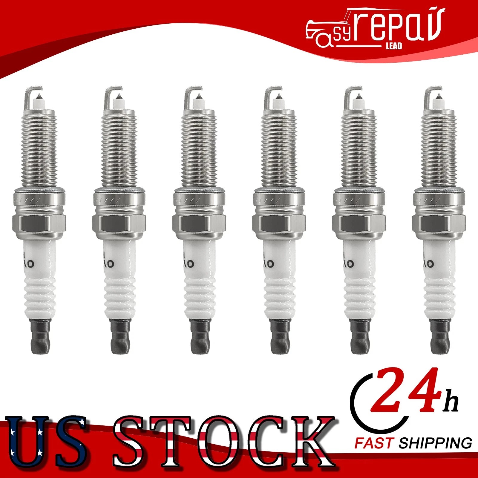 6X Ignition Coils & 6X Spark Plugs for Mercedes-Benz E350 (2006) UF535