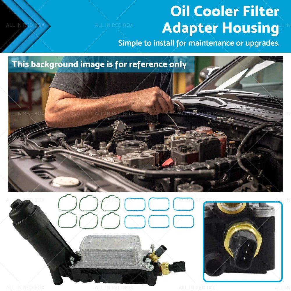 Oil Cooler Filter Adapter Housing for Jeep Grand Cherokee (2011–2013)