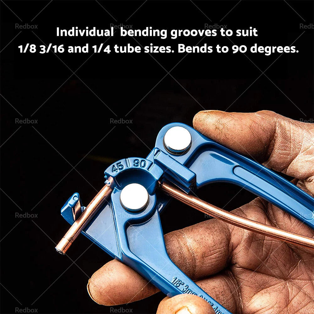 Mini Tube Bender for Bundy Copper Brake Lines (1/8, 3/16, 1/4)