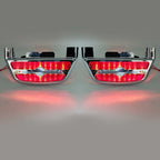 LED Light Passenger Footboard Cover for Harley Touring Road King (2014-2023)