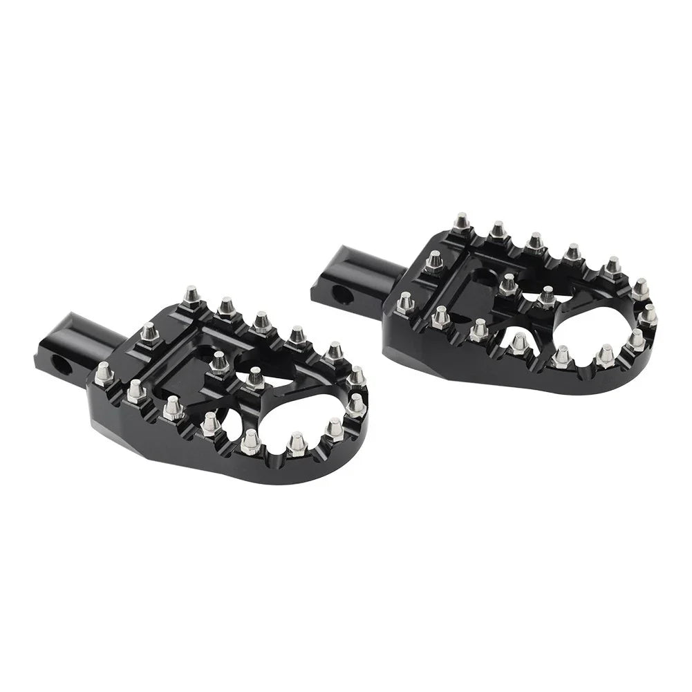 Rear Black FootPeg Passenger Pedal for Harley FXBB FXLR FXLRS FXLRST FXST FLSB (2018-2023)