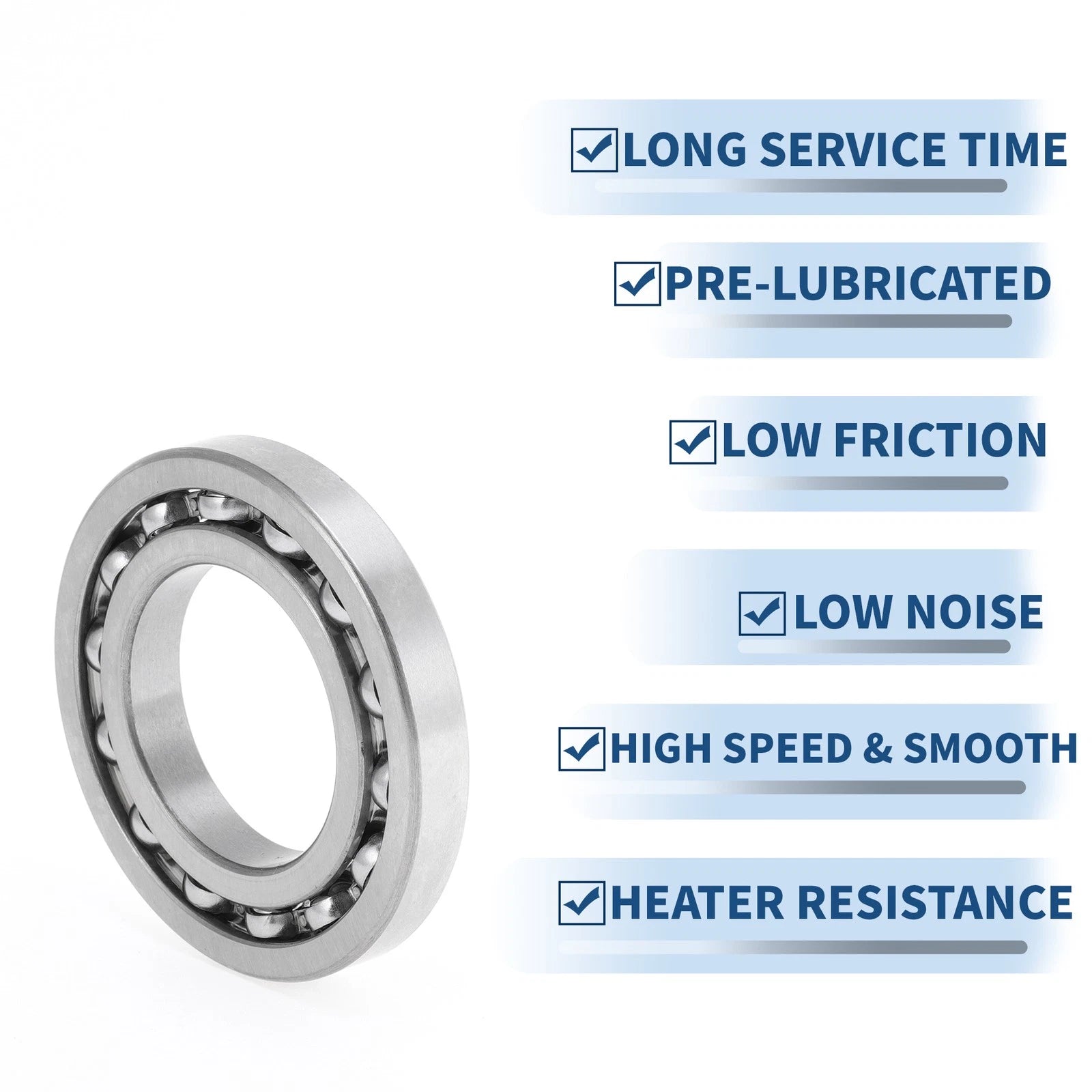 Deep Groove Ball Bearing 35x62x9mm for Scooter Skateboard (P0)