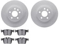 Rear Brake Pad and Rotor Kit for Jaguar E-Pace (2018–2020) JX589BZ