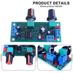 Subwoofer Preamplifier Board for 1024V (Replaceable NE5532 Op Amp Socket)