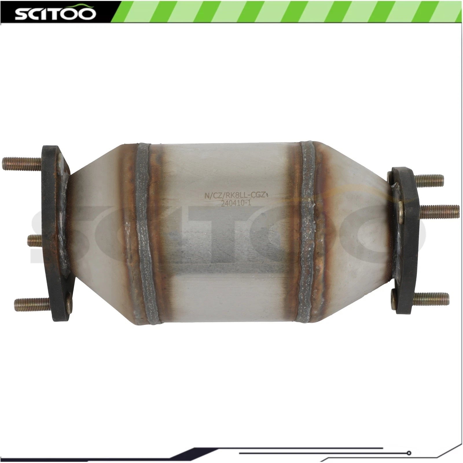 Catalytic Converter Set for Honda Accord 2.4L (2008–2012) Rear Side