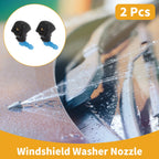 2 Pcs Front Windshield Washer Nozzle for Honda Odyssey (2018–2023) No.76810SZAA01ZA
