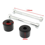 Ducati Hypermotard 821 Black Handle Bar Risers (2013-2015)