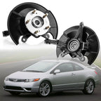 Front Steering Knuckle & Wheel Hub Bearing Pair for Honda Civic DX-G (2006–2011)