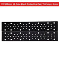 Polishing Pad 70 x 400 mm for Universal Use (Nylon, 53 Hole Fastener)