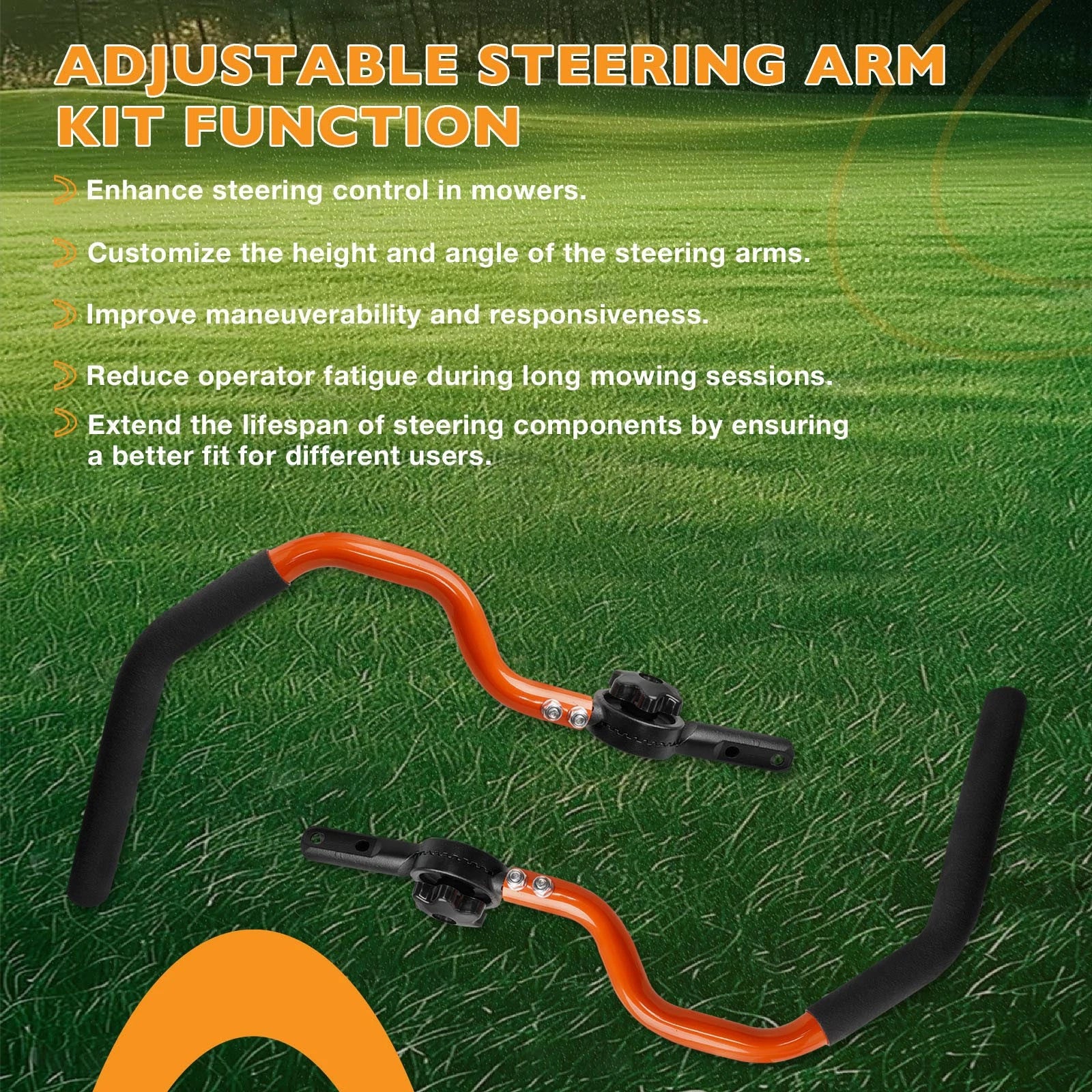 Adjustable Steering Arm Kit for Bad Boy Mower MZ & ZT