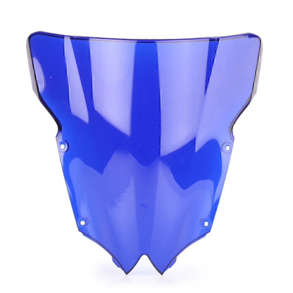 Double Bubble Windshield for Yamaha YZF R6 600 (2008–2016) - Blue