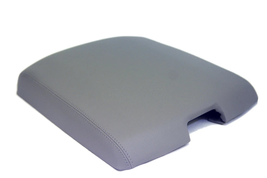 Center Console Armrest Cover for Dodge Ram (2009–2016) Gray Leather Synthetic