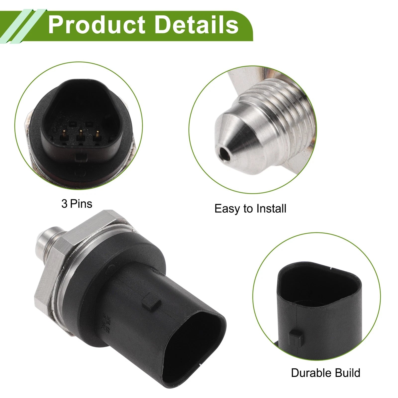 Fuel Injection Pressure Sensor EJ7Z9F972A for Ford Edge (2015–2019)