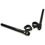 45mm Riser Clip-On Handle Bars for Kawasaki Ninja 250R (2005–2012) Ninja 300 (2013–2014)