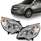 Halogen Headlights for Chevy Equinox (2010–2015) Projector Style