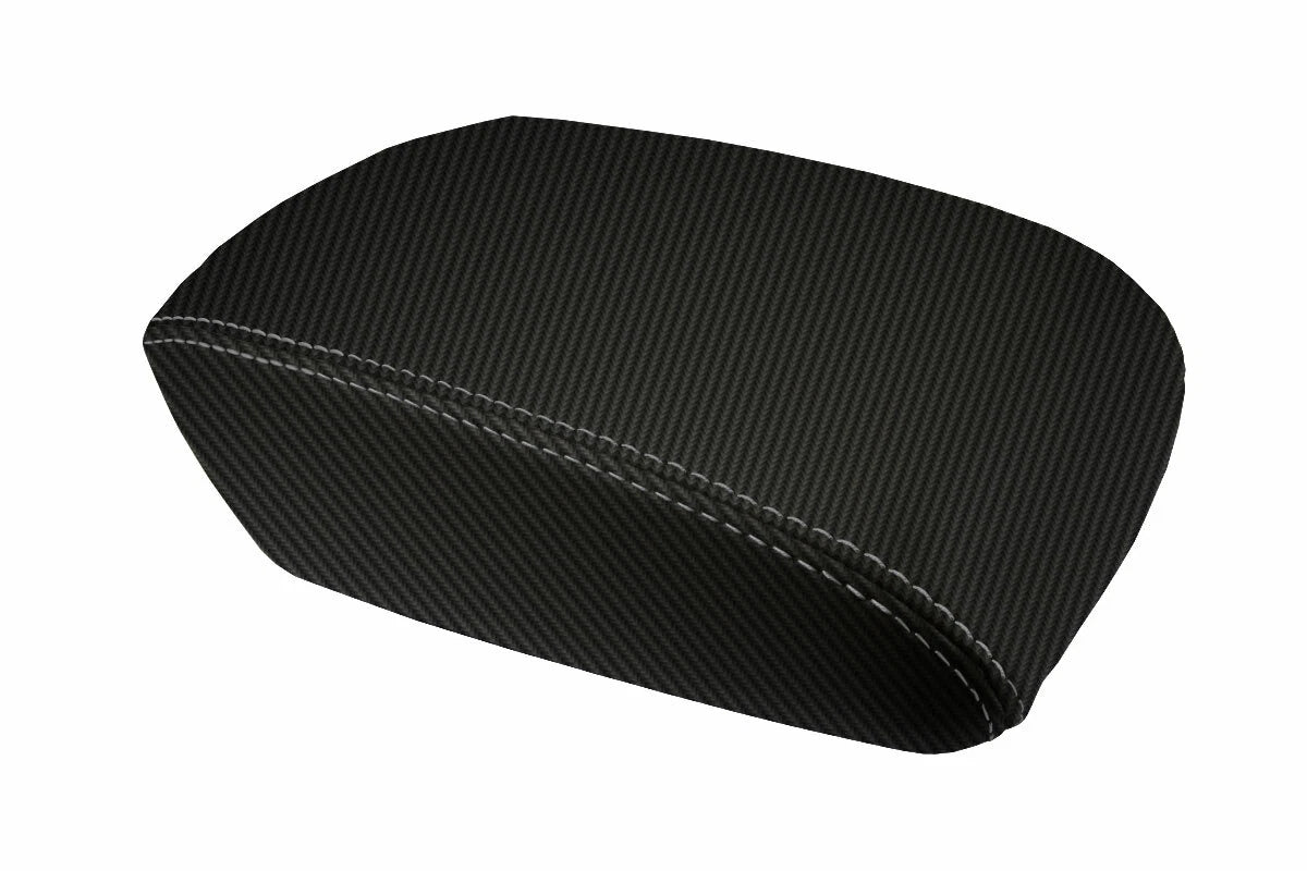 Carbon Fiber Console Lid Armrest Cover for Ford Focus (2012–2018)