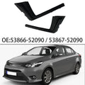 Front LH+RH Fender Cowl Side Fender Black for Toyota Yaris (2012–2014)