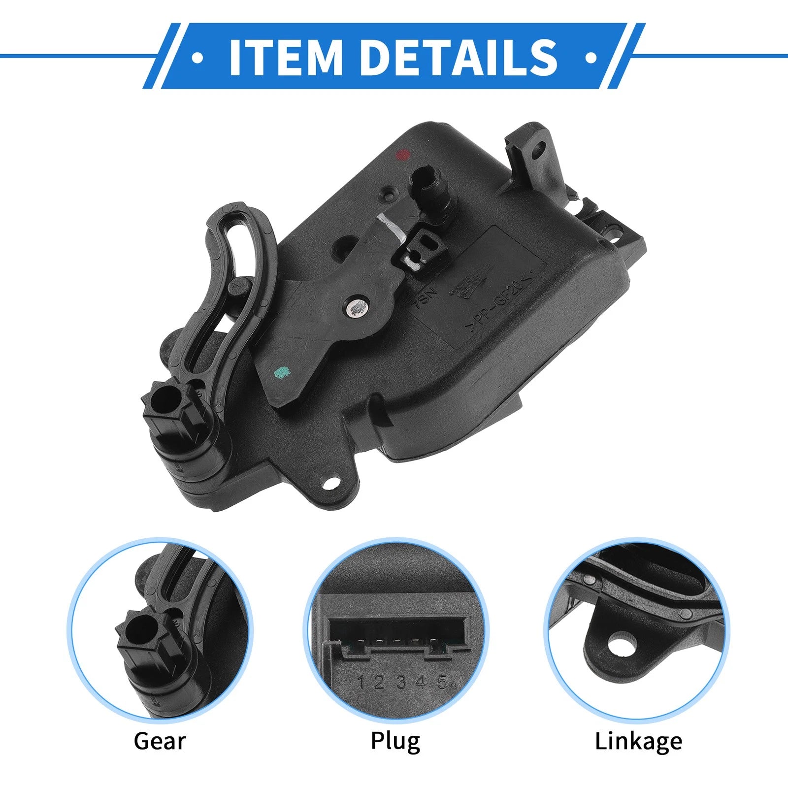 HVAC Heater Blend Door Actuator for Audi A3 (2015–2020)